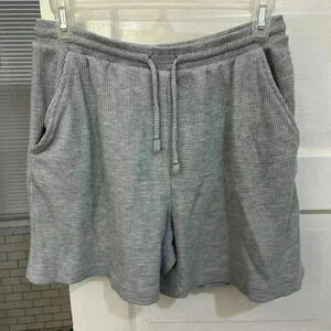 NY & Co grey‎ waffle texture shorts size medium
